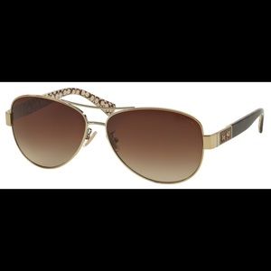 NWT Coach Aviator Christina Sunglasses HC7047